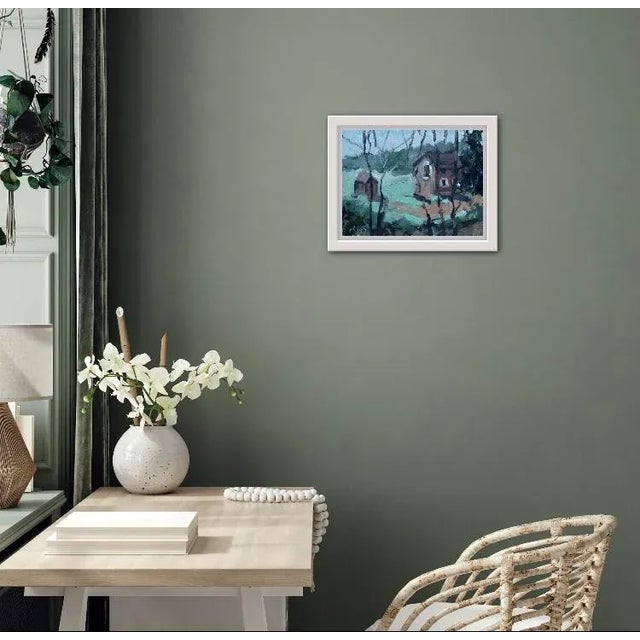 Contemporary Contemporary Expressionist Oil Painting Landscape For Sale - Image 3 of 7