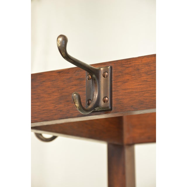 English Arts and Crafts Coat Stand, 1900 For Sale - Image 10 of 18