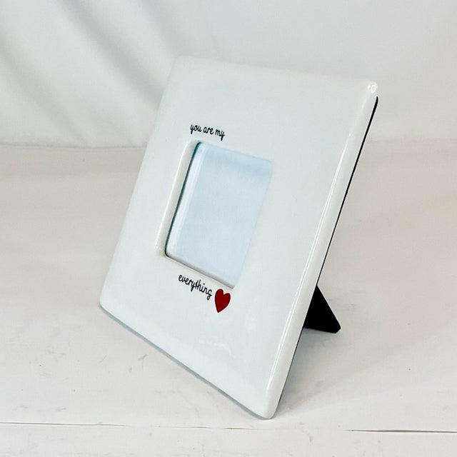 1990s 1990s Vintage Contemporary ‘You Are My Everything’ Picture Frame For Sale - Image 5 of 10