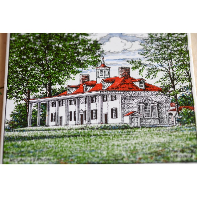 This is a nice vintage George Washington's Mount Vernon, the first president's historic Alexandria, Virginia home....