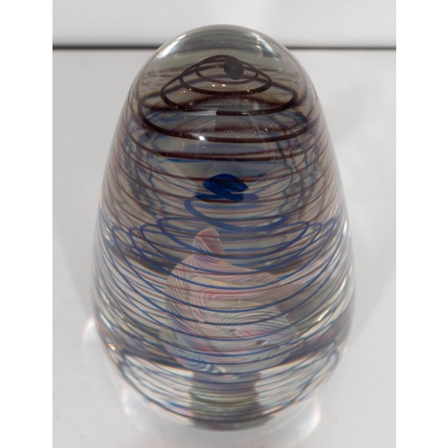 Henry Summa Art Glass Paperweight Chairish