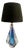 Twisted Crystal Table Lamp from Val Saint Lambert, Belgium, 1950s For Sale