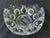 Heavy Mid Century Crystal Catchall Ashtray For Sale - Image 9 of 18