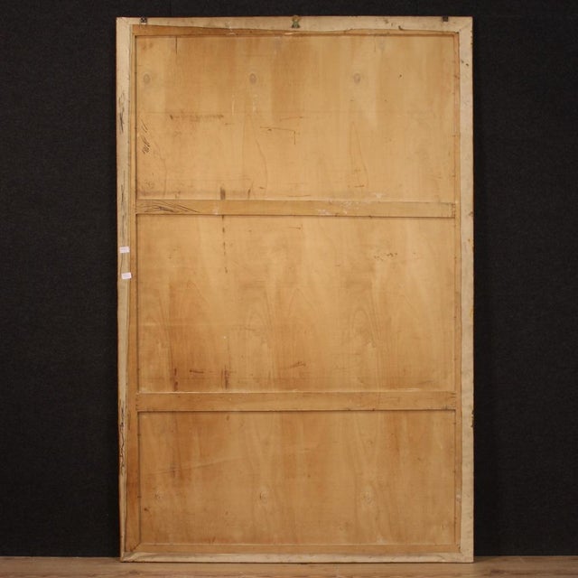 Italian Artist, Surrealist Crucifixion, 1980, Mixed Media on Canvas For Sale - Image 6 of 16