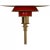 Red Ph3/2 Table Lamp from Poul Henningsen, 1990s For Sale - Image 3 of 11