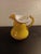 1960s Kanawha Yellow Cased Glass Miniature Pitcher For Sale - Image 4 of 5
