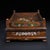 Huali Rosewood Tray Box Inlaid With Mother-of-Pearl For Sale - Image 4 of 10