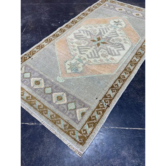 Early 21st Century Turkish Yastik Rug 1'9" x 3'3" For Sale - Image 5 of 5