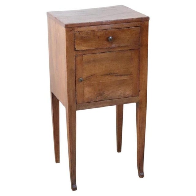 Antique Walnut Nightstand, Early 1700s For Sale - Image 17 of 17
