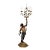 Vintage Italian Venetian Figural Boy Candelabra Table Lamp For Sale