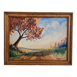 Mid-Century American Landscape Oil Painting