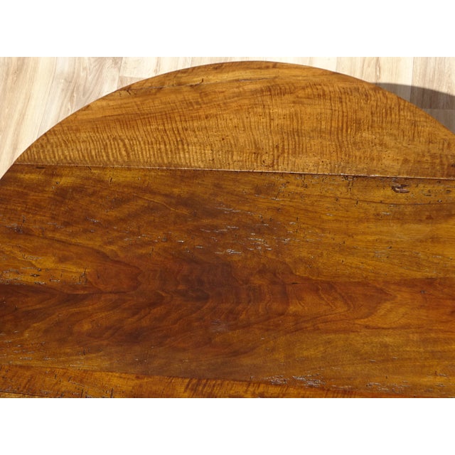 Walnut Top Flap Table For Sale - Image 12 of 18