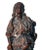 Figurative Antique Carved Wooden Female Sculpture For Sale - Image 3 of 10