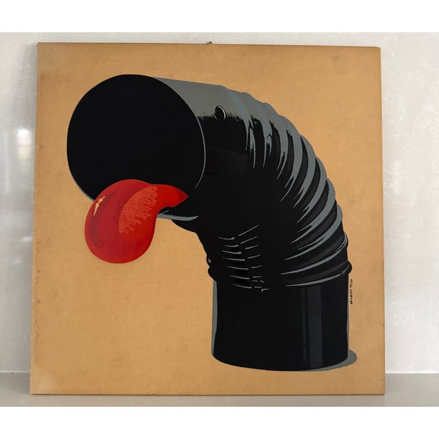 Armando Testa, Stray Dog, 9-Color Silkscreen, 1972 For Sale - Image 7 of 9