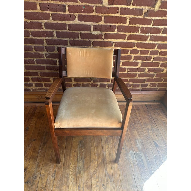 Gunlocke Gunlocke Arm Chair For Sale - Image 4 of 10