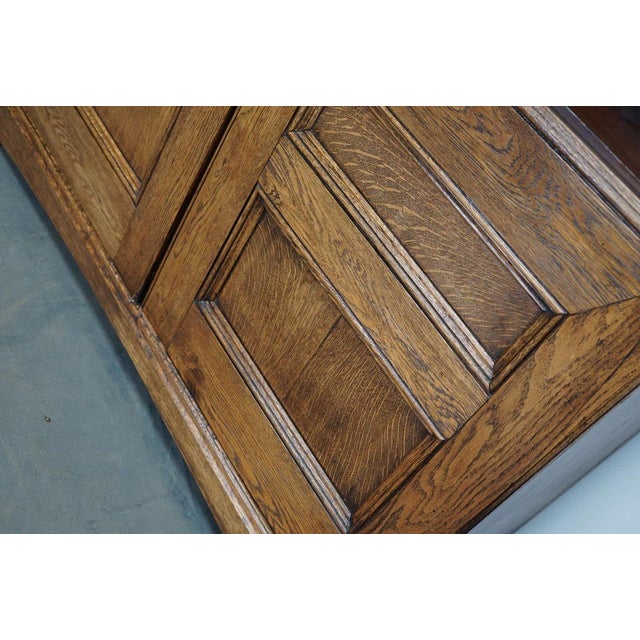Antique English Oak Bookcase, 1870s For Sale - Image 6 of 18
