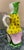 19th Century 19th Century Polychrome French Faience Wine Decanter For Sale - Image 5 of 14
