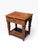 18c Style Italian Walnut Rustic European Side or End Table.