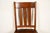 Wood Limbert Style Antique Mission Oak Arts & Crafts Side Chairs or Dining Chairs, Set of Three For Sale - Image 7 of 14