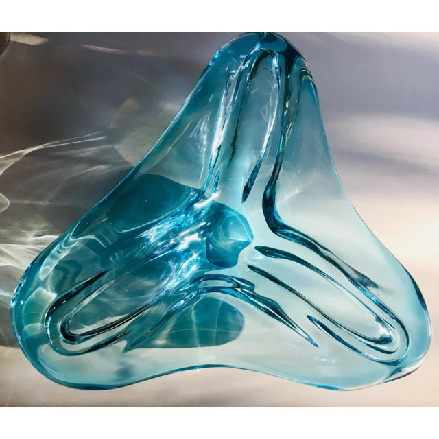 1960s 1960s Antonio Da Ros Murano Glass Bowl, Cenedese Italy For Sale - Image 5 of 7