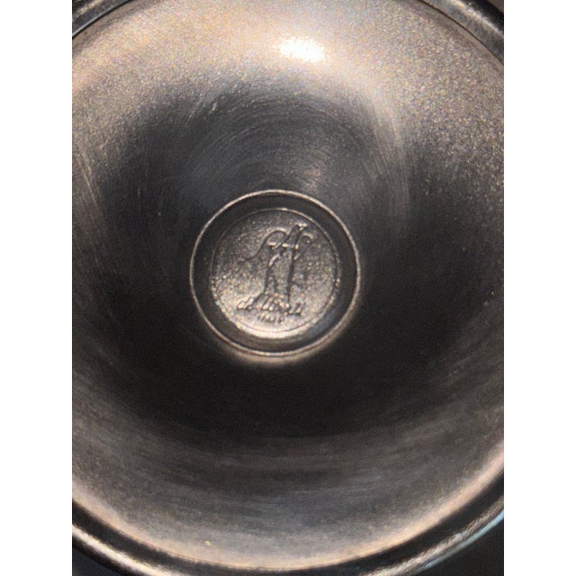 Vintage e.l. De Uberti Dul1 Silverplate Goblets Made in Italy Set of 12 For Sale - Image 12 of 15