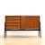 A rare, beautifully styled and exquisitely detailed 1950s sideboard manufactured by Herbert Gibbs, England. This vintage...