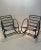 1930s American Art Deco Streamlined Tubular Steel “Hoop” Rocking Chair- Set of 2 For Sale - Image 4 of 8