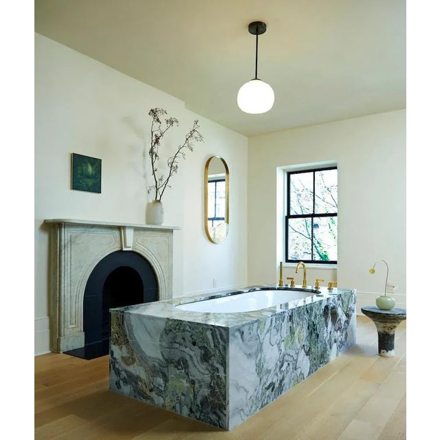 Marbled Salts Gueridons by Roxane Lahidji, Set of 2 For Sale - Image 6 of 9