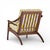 Brown Arne Hovmand Olsen for P. Mikkelsen Mid Century Teak Lean Back Lounge Chairs - Pair For Sale - Image 8 of 12