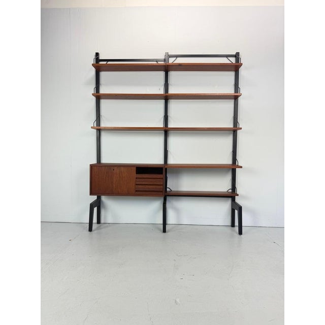 1960s Freestanding Modular Wall Unit System by Poul Cadovius for Royal System, 1960s For Sale - Image 5 of 12