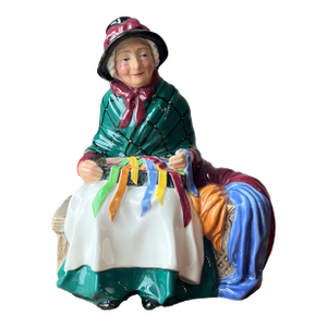 Late 20th Century Royal Doulton Hn2017 "Silks and Ribbons" Figurine, Made in England