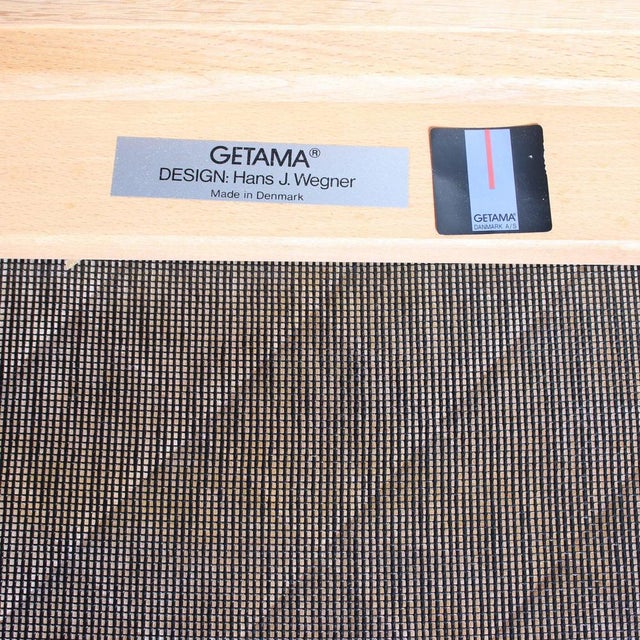 GE280 Corner Sofa by Hans J. Wegner for Getama, Denmark, 1980s, Set of 3 For Sale - Image 9 of 12