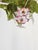 Vintage Italian Handpainted Foral Motif Tole Chandelier For Sale - Image 14 of 18