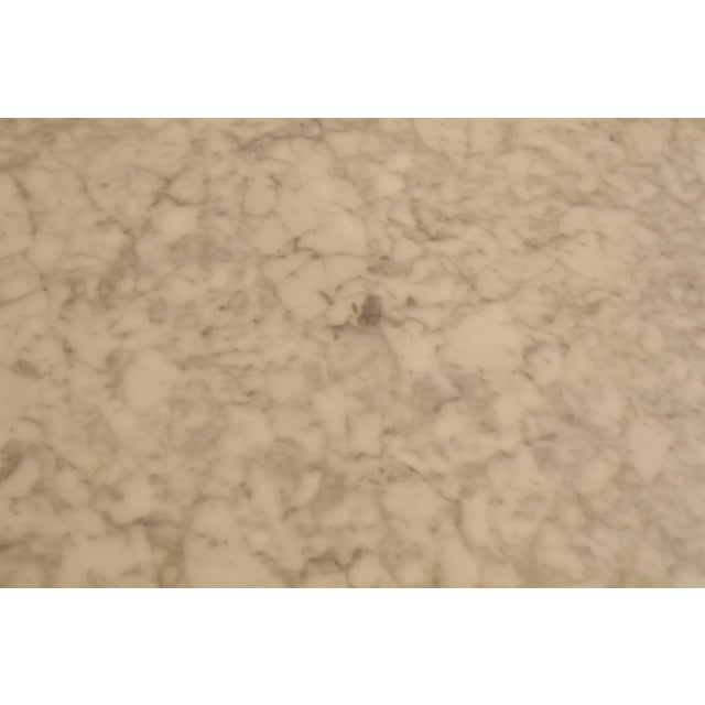 White Knoll Saarinen Oval Marble Dining Table For Sale - Image 8 of 18