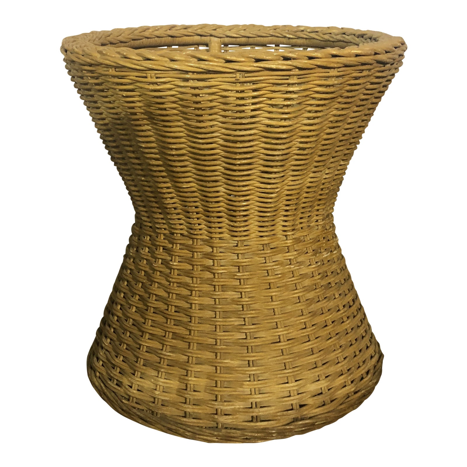 Wicker Table Base for Glass Top Chairish