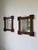 Tramp Art Style Wooden Mirrors, 1950s, Set of 2 For Sale - Image 6 of 18