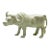 Mid 20th Century Hand Carved Soapstone Cattle Statue For Sale