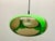 Vintage UFO Ceilings Lamp in Green from Massive Belgium, 1970s For Sale - Image 4 of 18