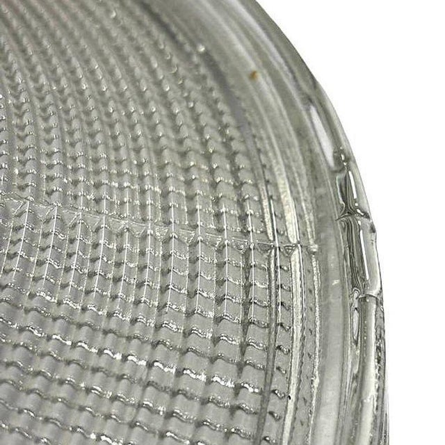 1940s 1940s Art Deco Industrial Holophane Ceiling Pendant Shade For Sale - Image 5 of 5