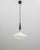 1950s Dutch Philips Wood and Opal Glass Pendant Lamp By Louis Kalff For Sale - Image 17 of 18