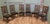 Set of 6 Arts and Crafts Golden Oak Dining Chairs This set is being offered from a dispersal sale of Arts and Crafts...
