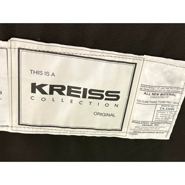 Kreiss Furniture Palazzo Arm Chairs, Pair For Sale - Image 9 of 12