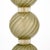 Olive Venetian Glass, Classic Globe Lamps, Olive Green, Murano, Italy - a Pair For Sale - Image 8 of 9