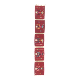 Vintage Yeibichai American Rug, 01'04 X 09'02 For Sale