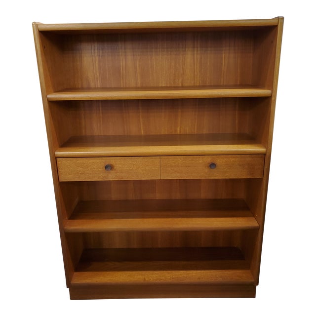 Nathan Mid-Century Teak Bookcase | Chairish