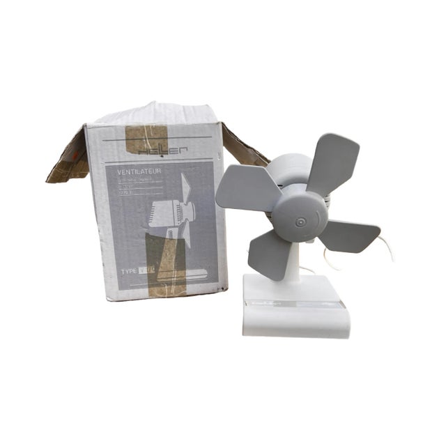 1980s Table Fan, Heller Tv 170, Italy 1980s For Sale - Image 5 of 9