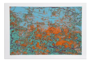 Max Epstein, Coral Gem, Serigraph