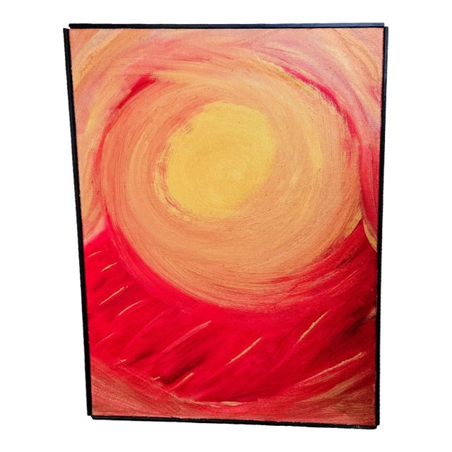 "Foray Into Space #26" Oil Painting by John Carnright For Sale