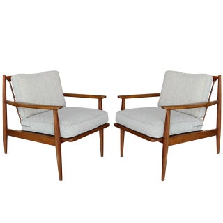 Mid Century Danish Modern Lounge Chairs For Sale
