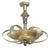 Glass Art Deco Glass Chandelier attributed to Kamenický Šenov, 1930s For Sale - Image 7 of 7